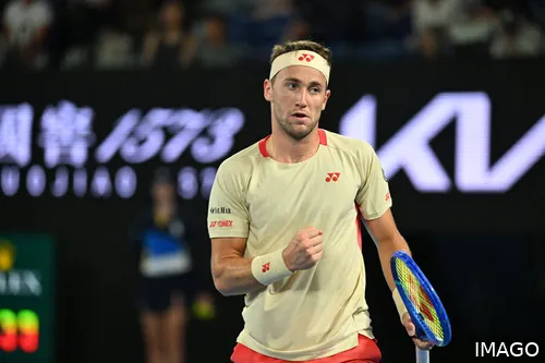 Nose tape for Ruud is a good superstition but a winning feeling he hasn't had in a while.