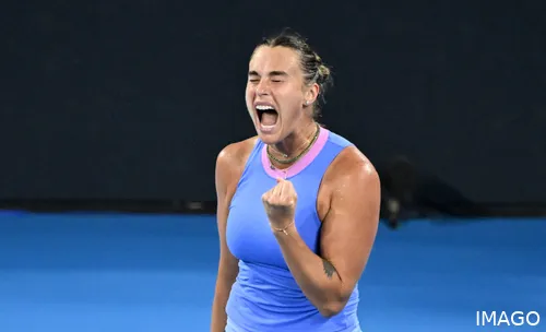 Aryna Sabalenka is the standard bearer in women's tennis but cannot adorn her country's flag.