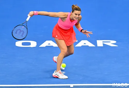 Maria Sakkari war die Hauptverliererin der letzten WTA-Rangliste.