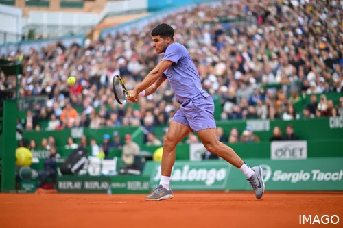 Carlos Alcaraz hat erst vor zwei Tagen Monte-Carlo gewonnen.