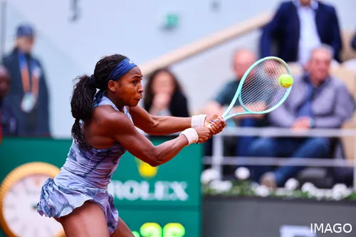 Coco Gauff has an open route.