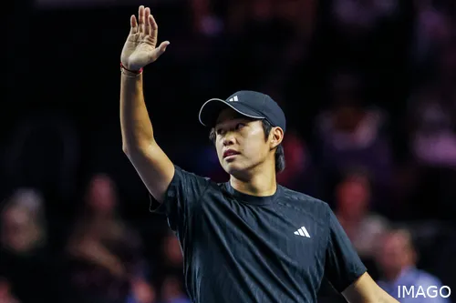 Learner Tien on court in Metz this week.