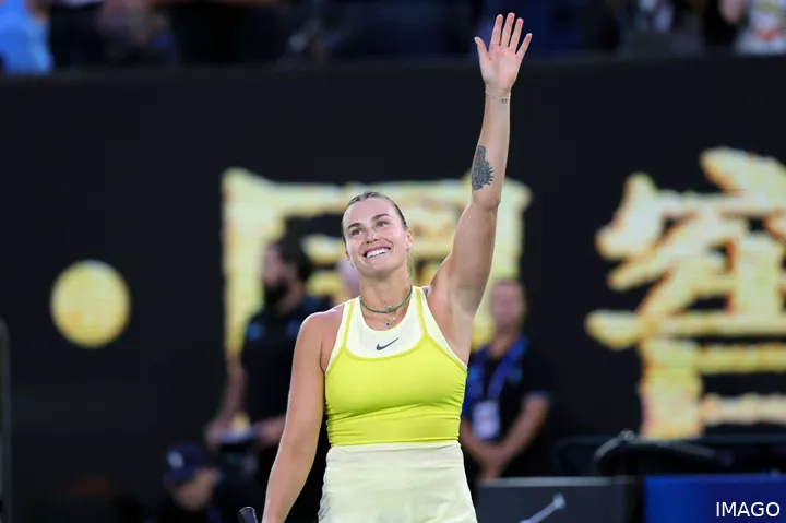 Despite a final loss, Aryna Sabalenka averts the drop.