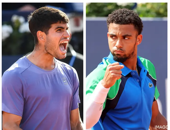 Arthur Fils and Carlos Alcaraz played each other