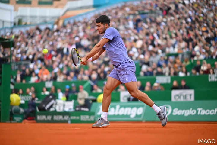 Carlos Alcaraz hat erst vor zwei Tagen Monte-Carlo gewonnen.