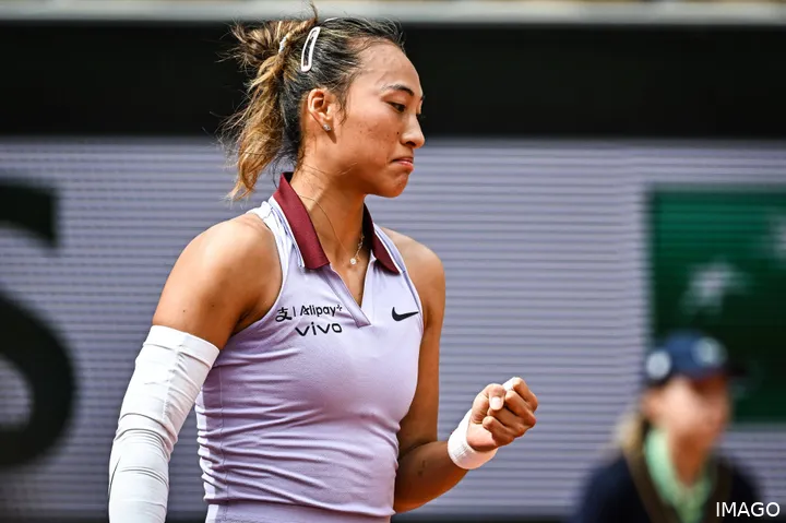 Zheng will take a place in Wimbledon as 4th seed.&nbsp;