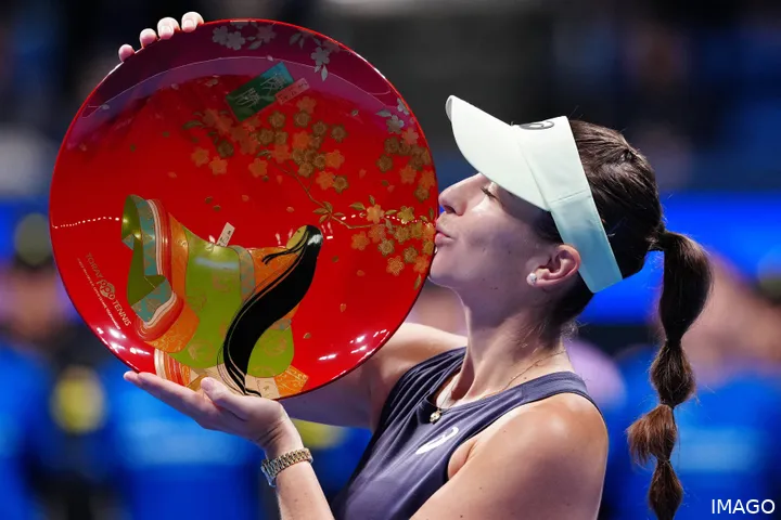 Belinda Bencic venceu um segundo título na China.