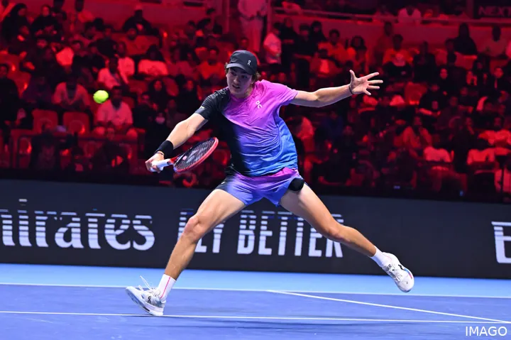 João Fonseca em ação