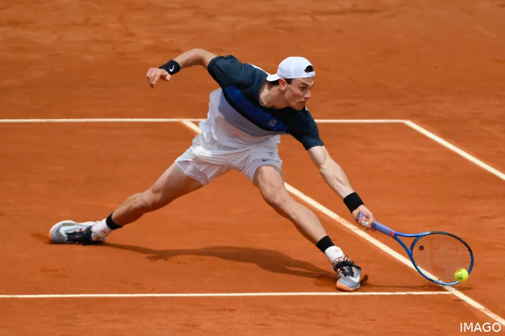 Jack Draper en acción