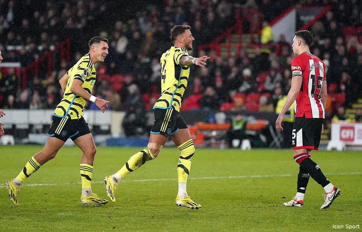 Ang : Arsenal atomise Sheffield et rêve toujours du titre