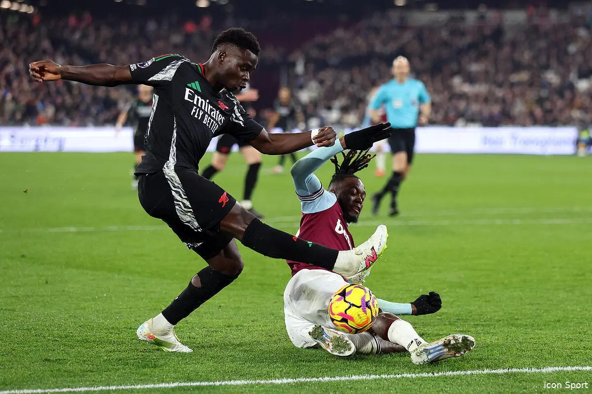 Ang : Arsenal corrige West Ham