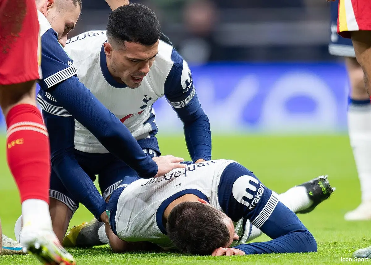 Ang : Bentancur violemment assommé, Tottenham se veut rassurant