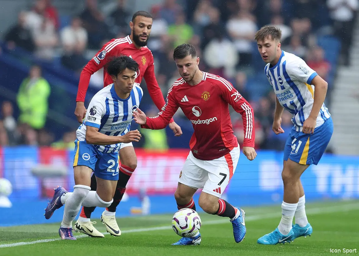 Ang : Brighton fait tomber Man Utd à l'ultime minute