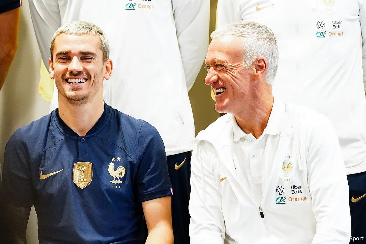 Deschamps réagit à l'annonce choc de Griezmann