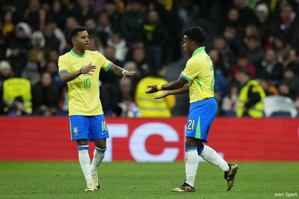 Endrick frappe au Bernabeu, le Brésil arrache le nul