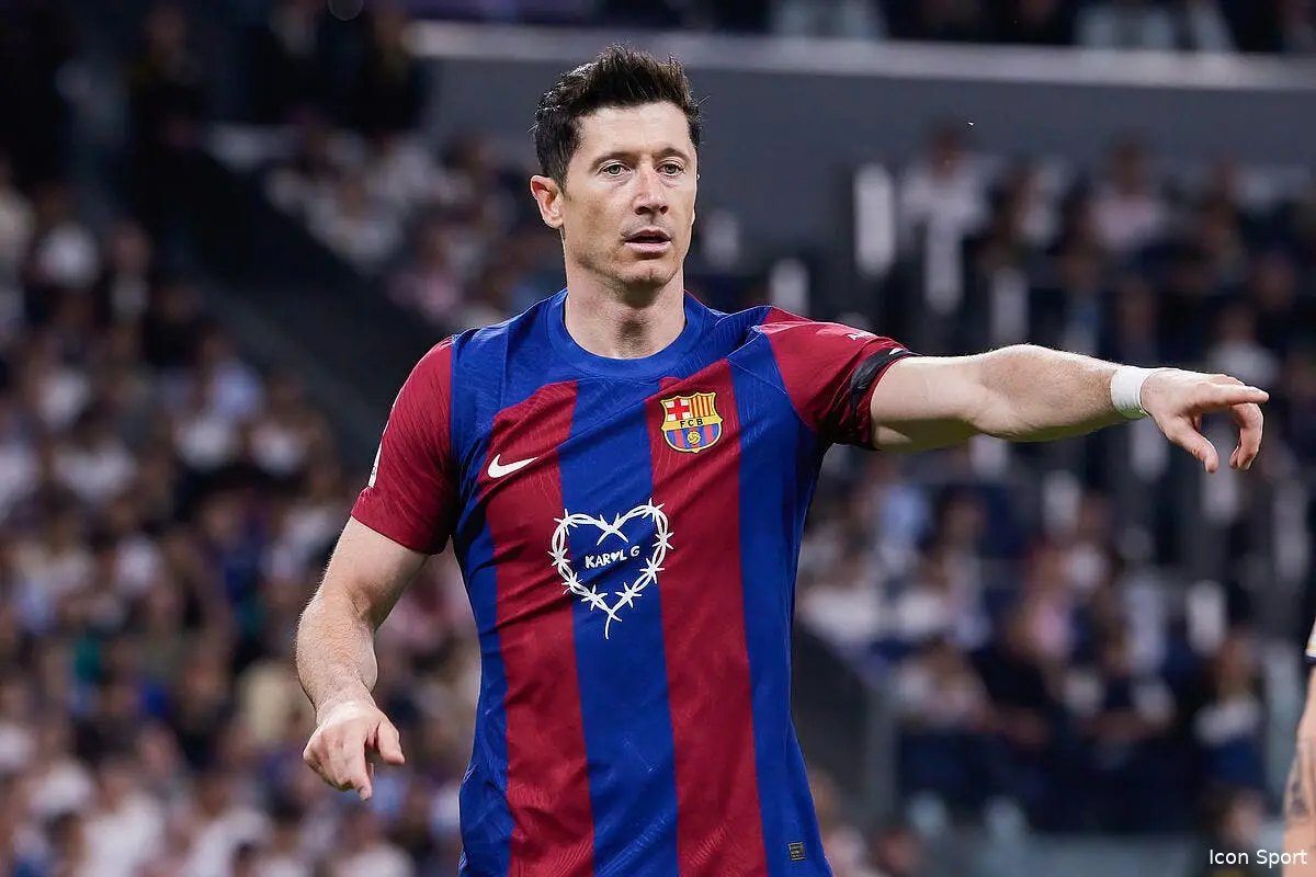 Esp : Un triplé de Lewandowski rassure le Barça