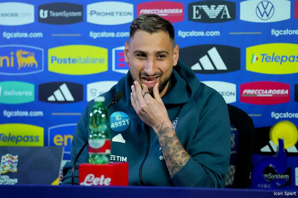 Italie-France : Gianluigi Donnarumma forfait de dernière minute