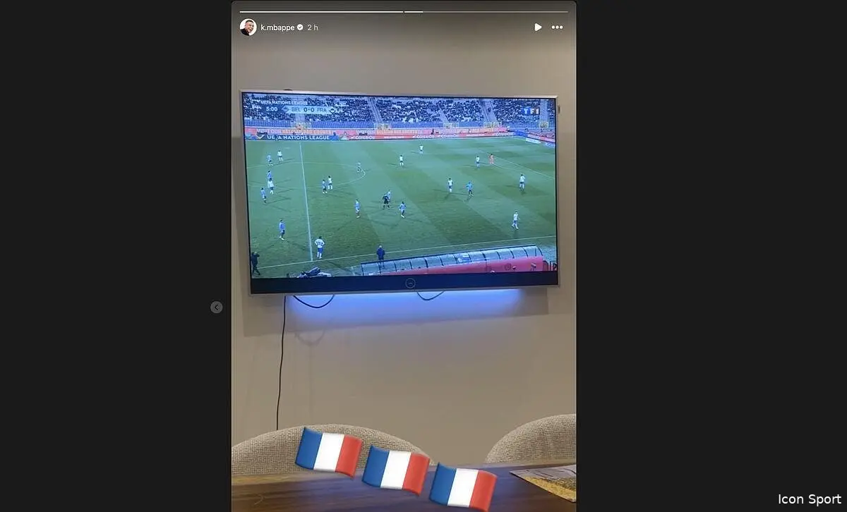 kylian mbappe etait devant sa tele pour belgique france mbappe 382512