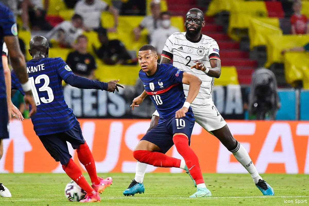 l equipe de france face a l allemagne a 9 mois de l euro icon 245048316 361051