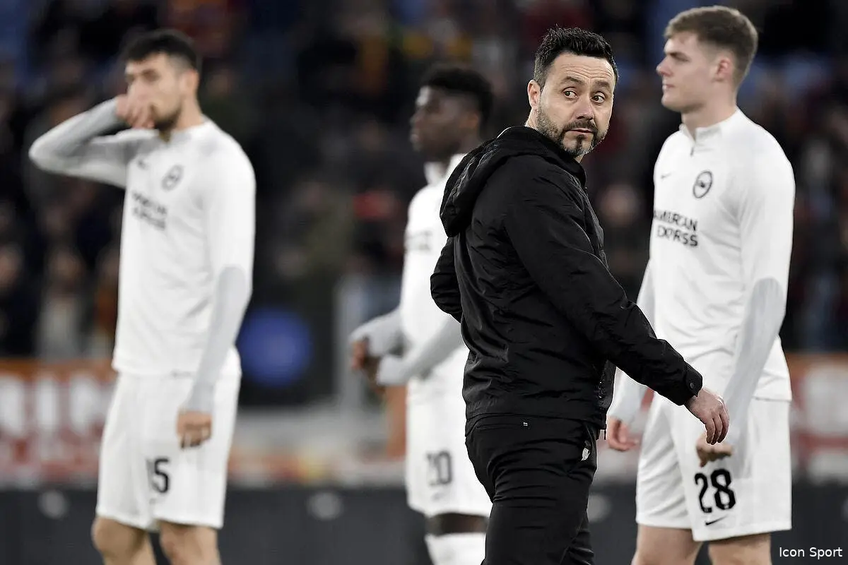 L’OM accepte de payer 6 ME pour De Zerbi