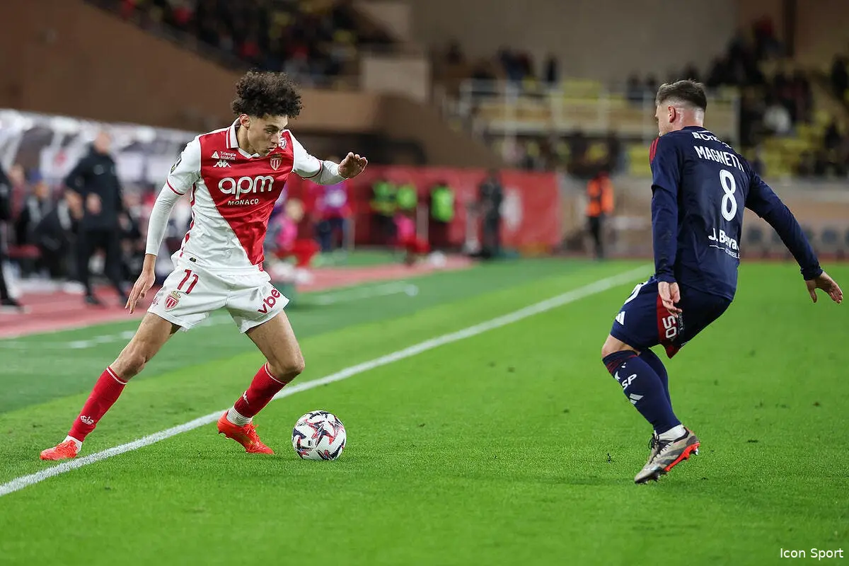 L1 : Akliouche remet Monaco sur la trace du PSG