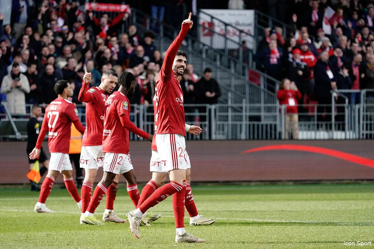 L1 : Brest, inarrêtable, plus que jamais dauphin du PSG