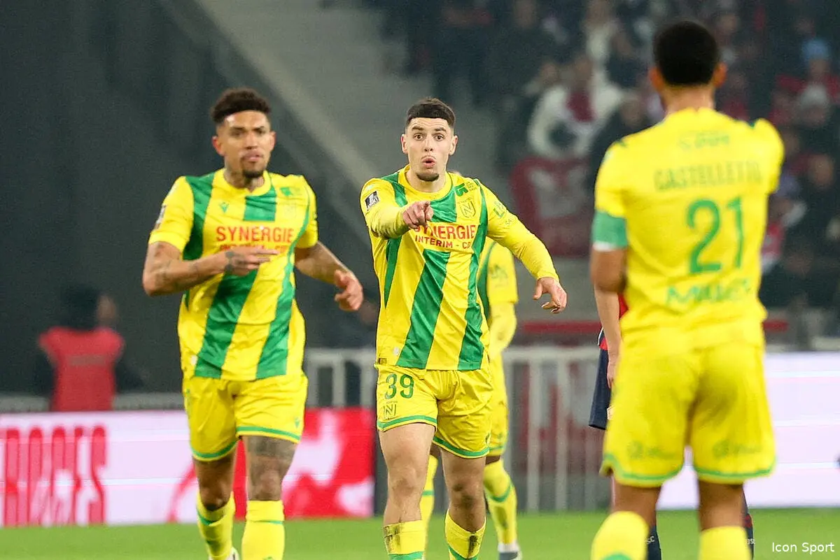 L1 : Lille se fait piéger à domicile par Nantes