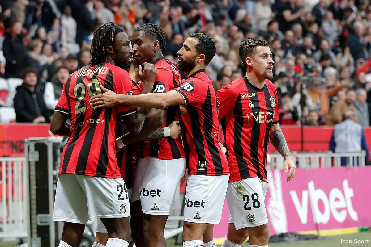 L1 : Nice mate Montpellier et revient à 3 points de l'OM