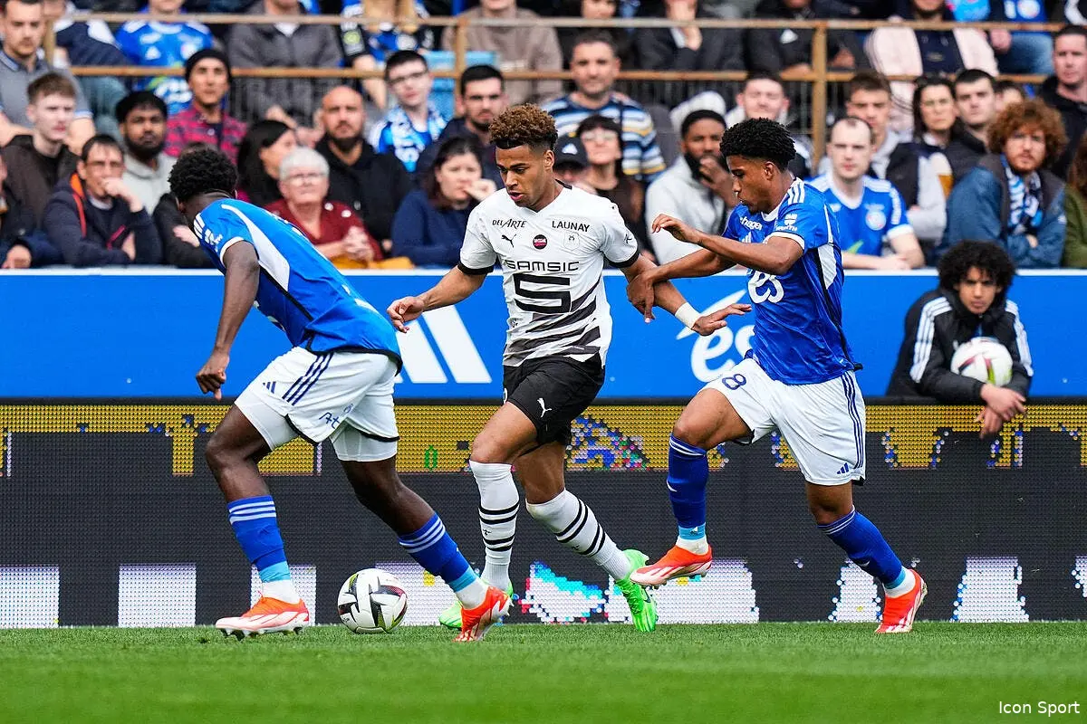 L1 : Rennes tombe de haut face à Strasbourg