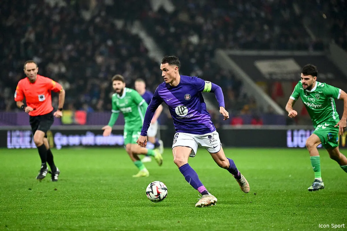 L1 : Toulouse met à genoux l'ASSE sur le gong