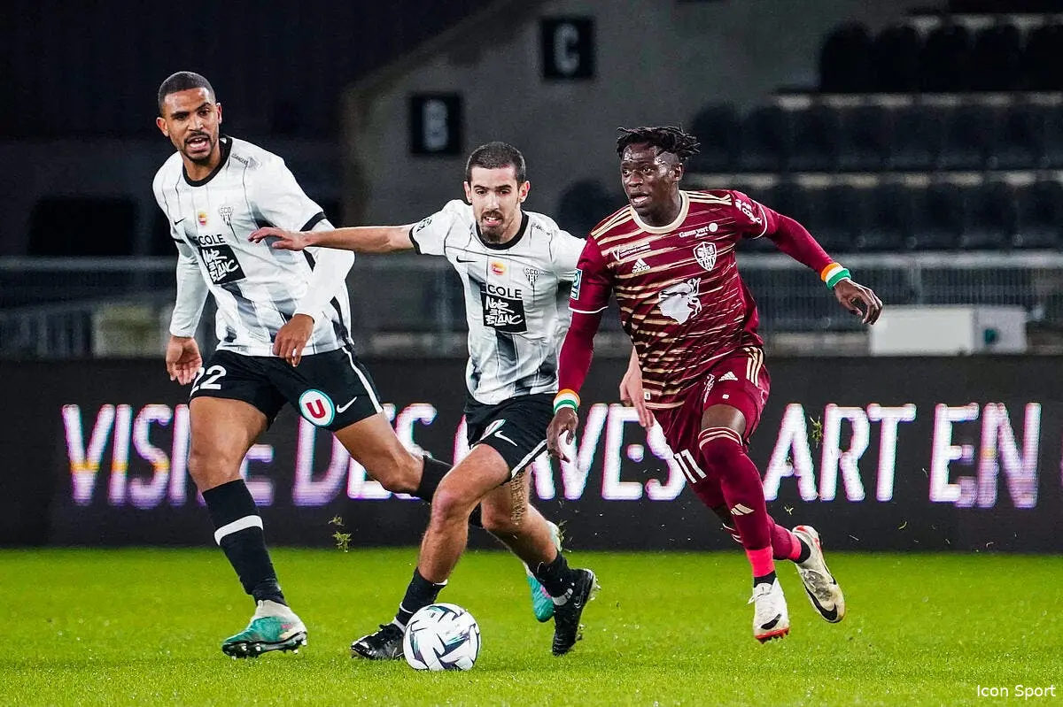 L2 : Angers repart de l'avant contre Ajaccio