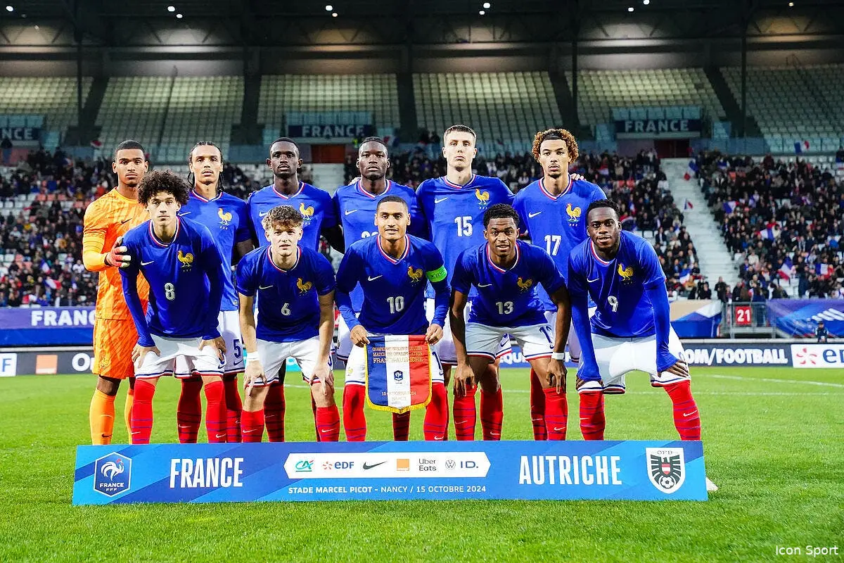 La compo des Bleuets face à l’Autriche