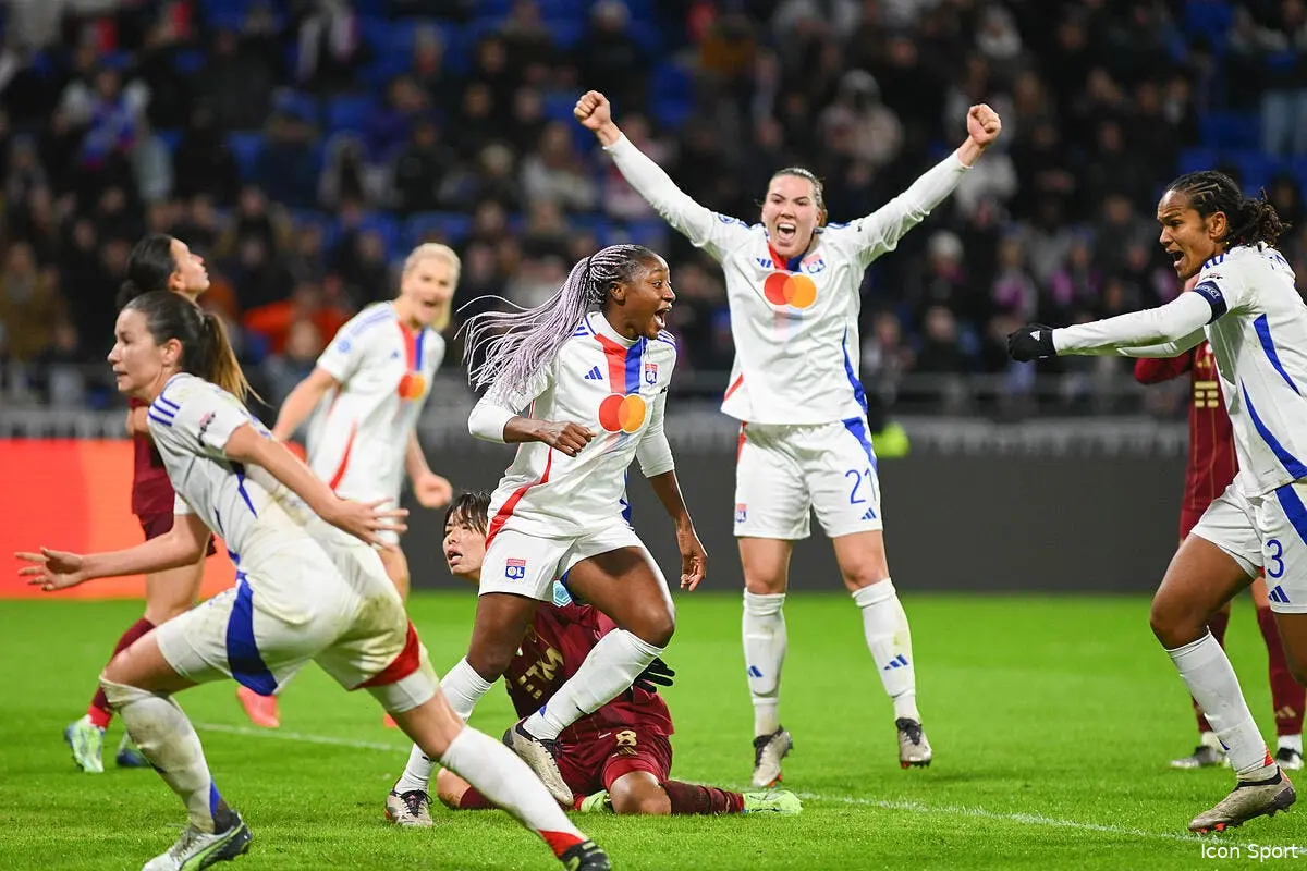 ldc fem l ol en quart apres un match fou iconsport 244921 0040 384204