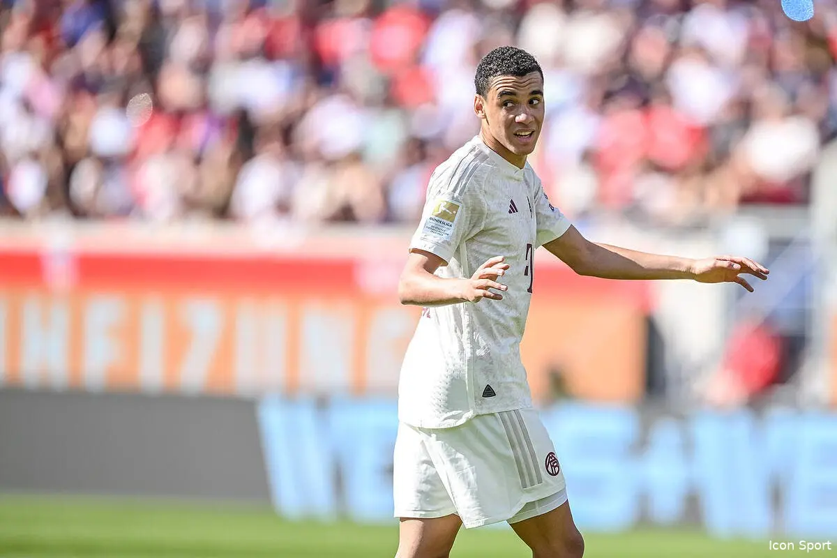 le bayern renverse leverkusen entrevoit le titre musiala 374163