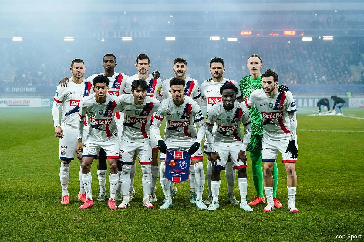 Le groupe du PSG face à Monaco