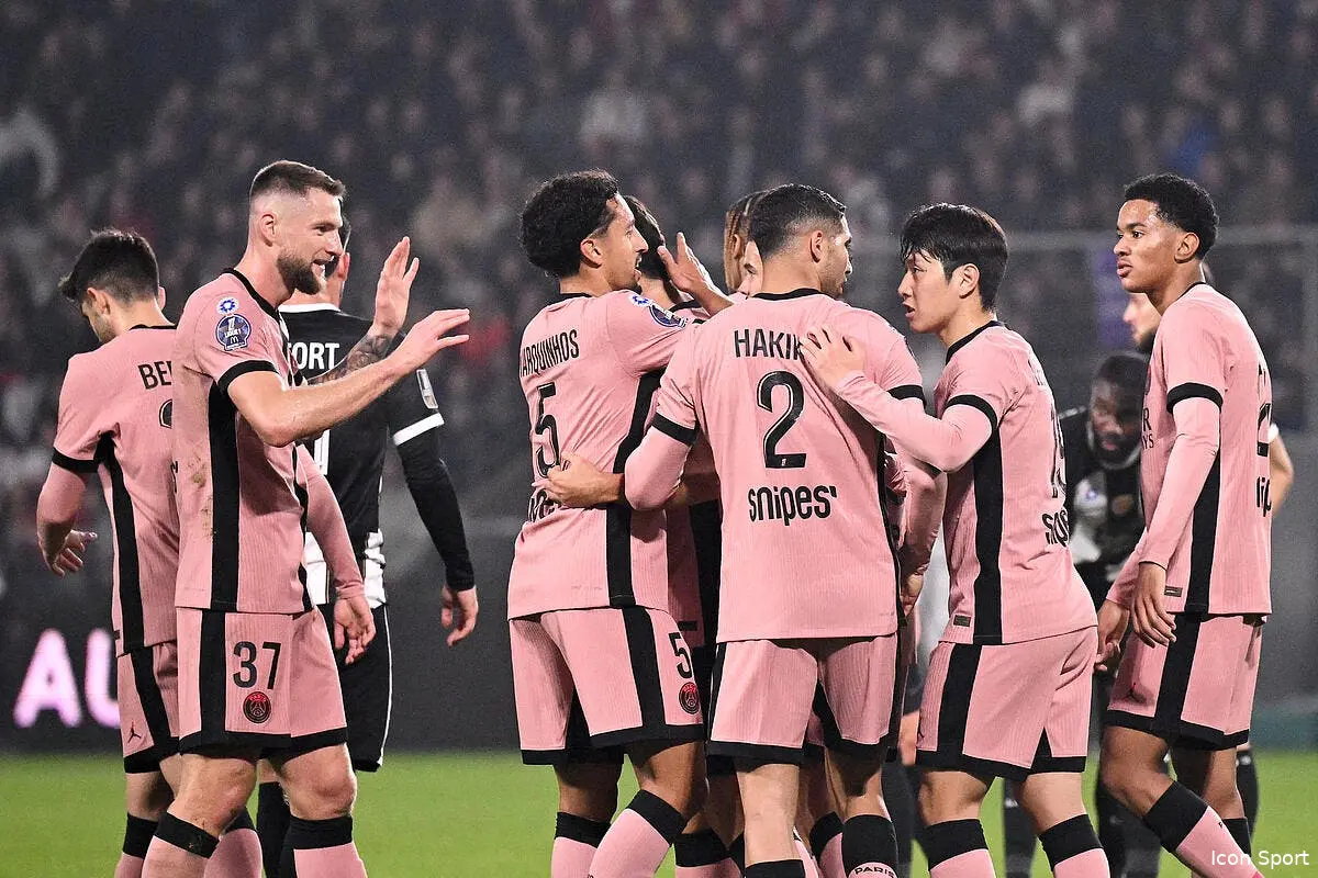 Le PSG assure l'essentiel à Angers