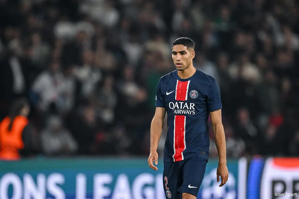 Le PSG sans Hakimi contre Reims