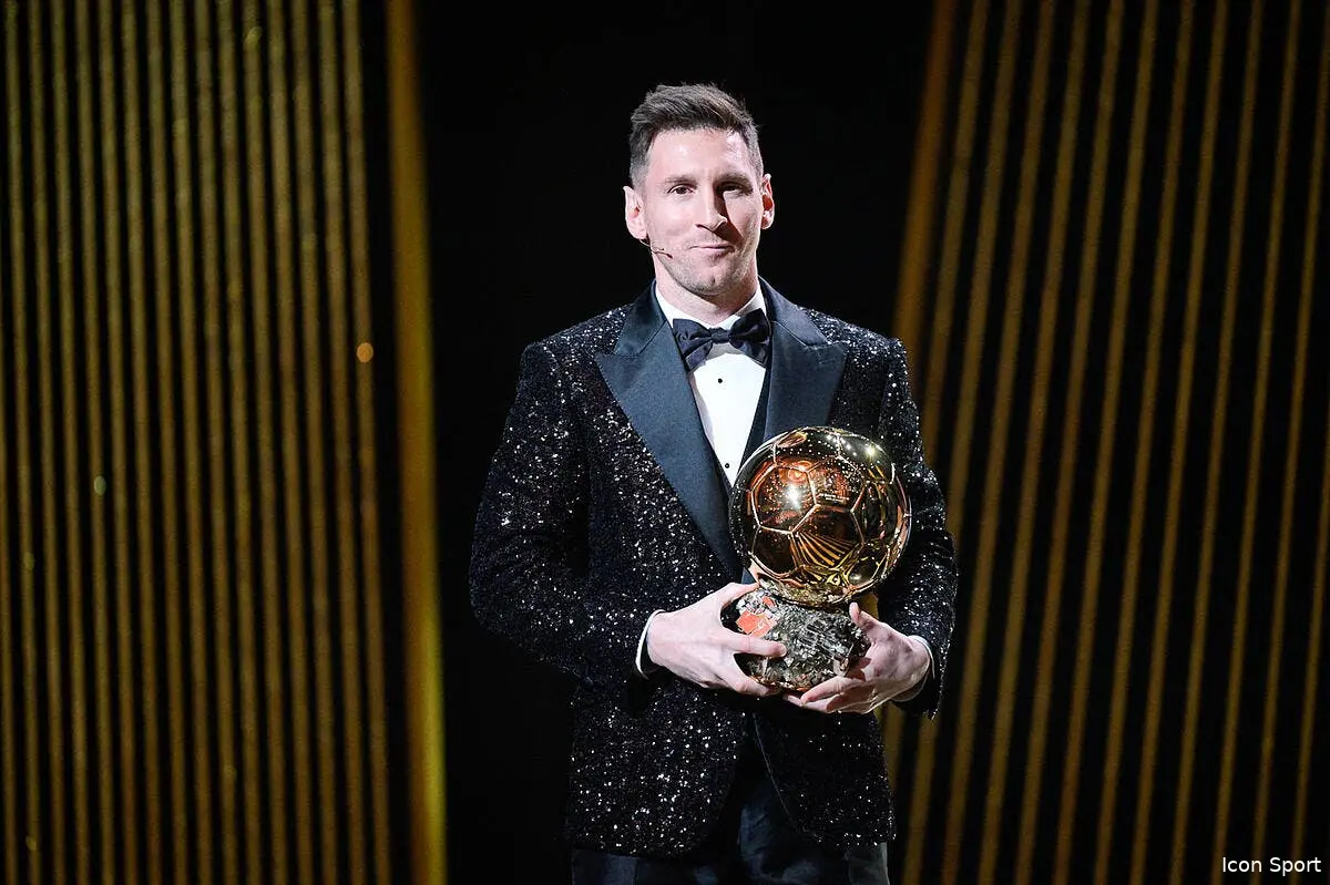 lionel messi ballon d or 2023 devant haaland et mbappe icon 009050 0016 367338