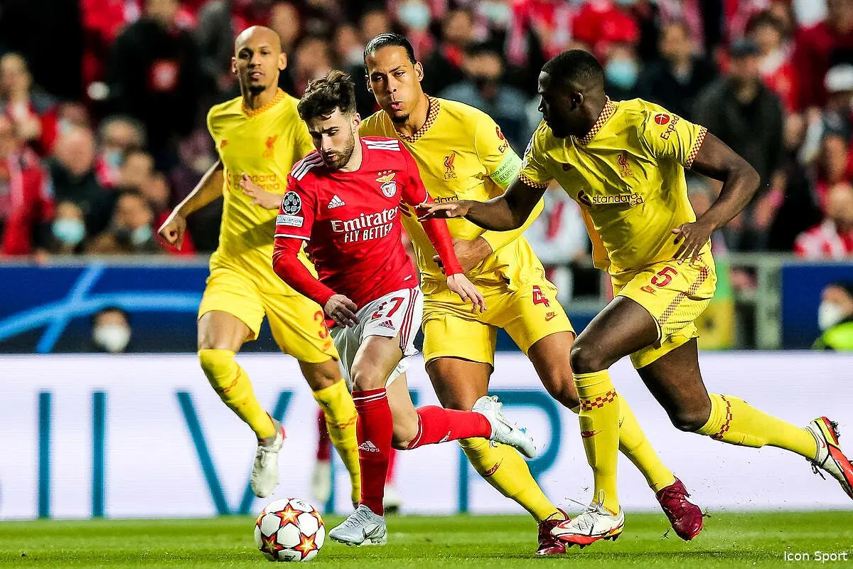 liverpool benfica les compos 21h sur beinsports icon iconsport ci sports 20220405 43371292 338935