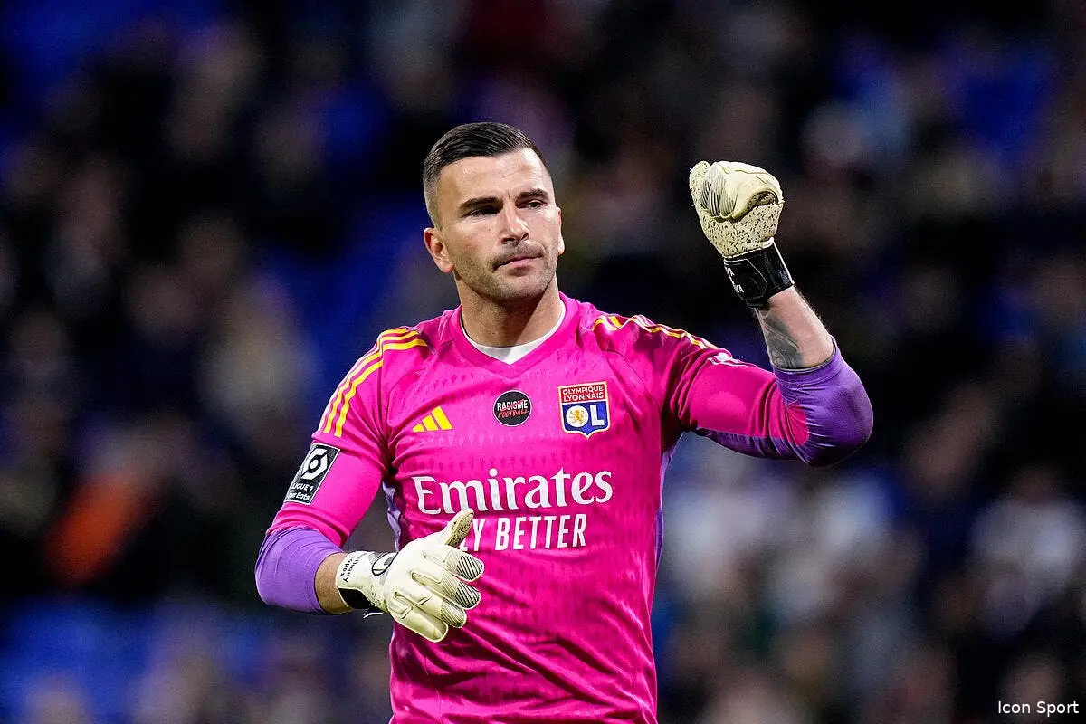 Anthony Lopes ne sera jamais le numéro 1 à l’OL