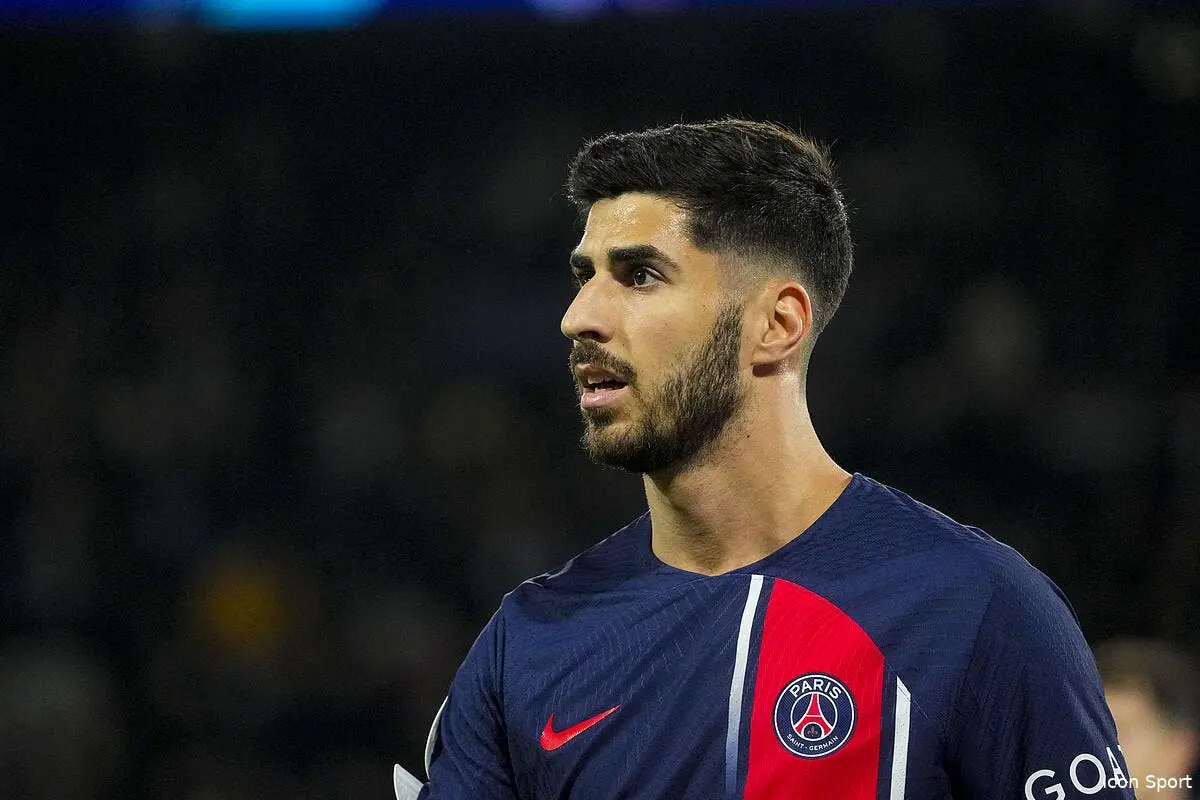 PSG : Asensio se blesse juste avant la Ligue des champions