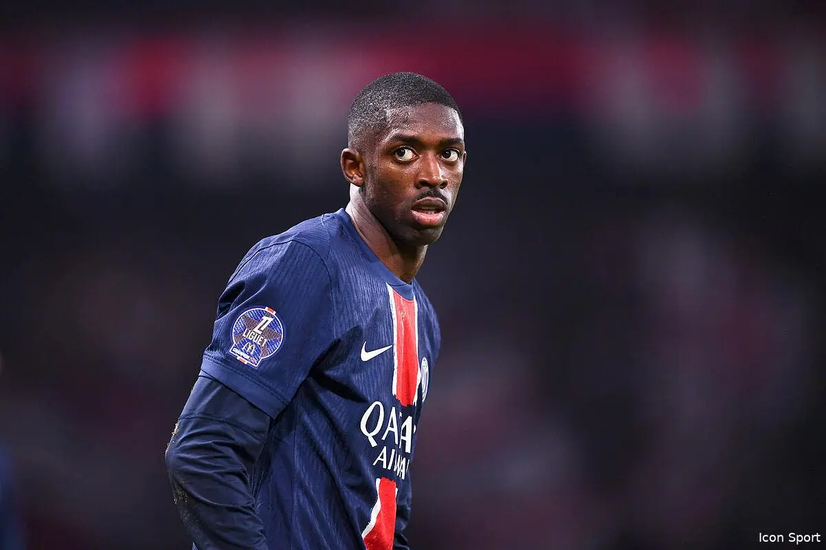 psg crochet et frappe dans la tribune dembele prend son pied dembele 45 384032