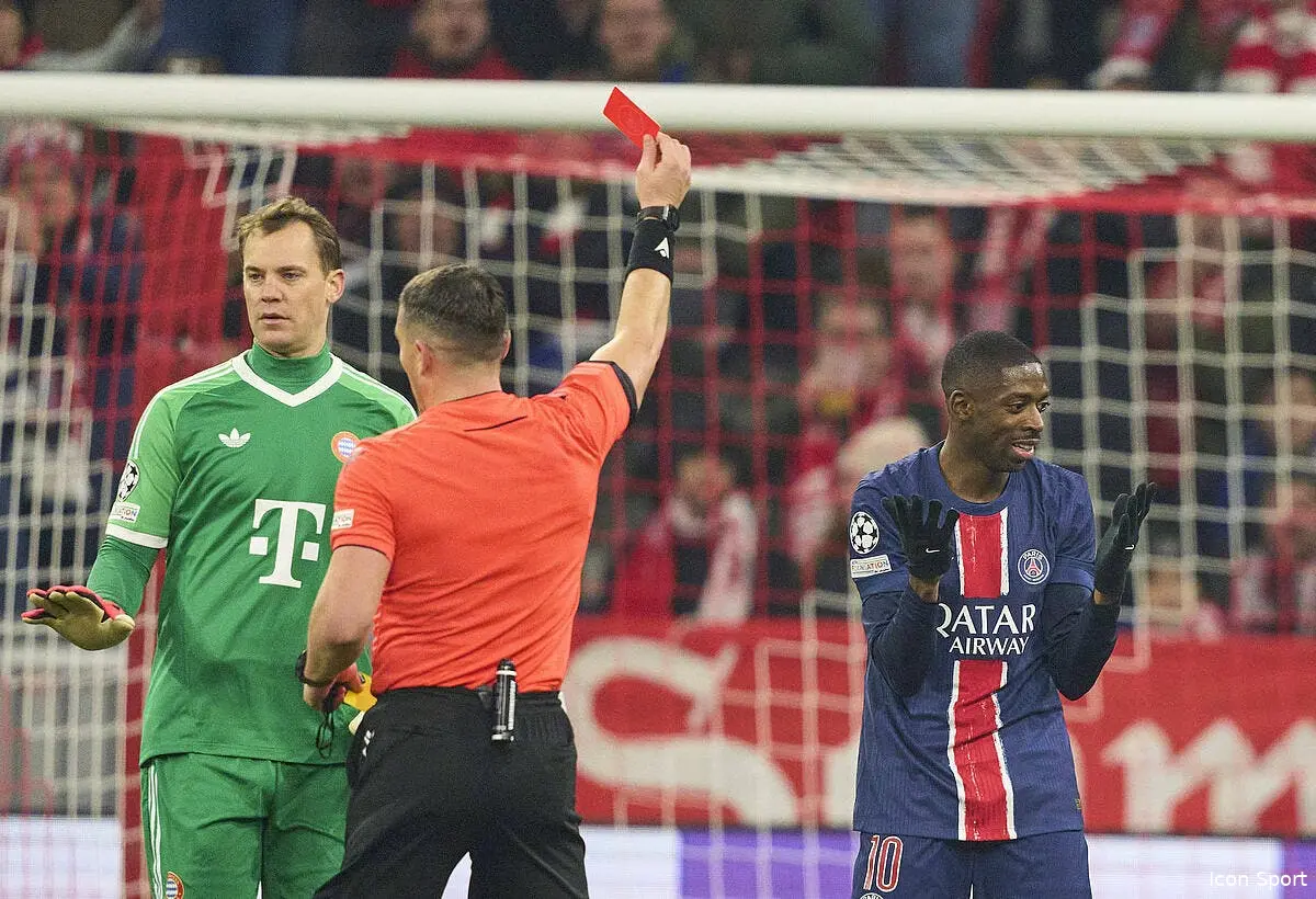 PSG : Dembélé expulsé, son frère donne raison à l'arbitre