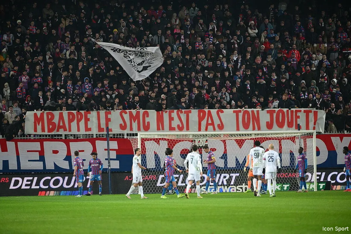 SMC : Kylian Mbappé interpellé en plein match à Caen