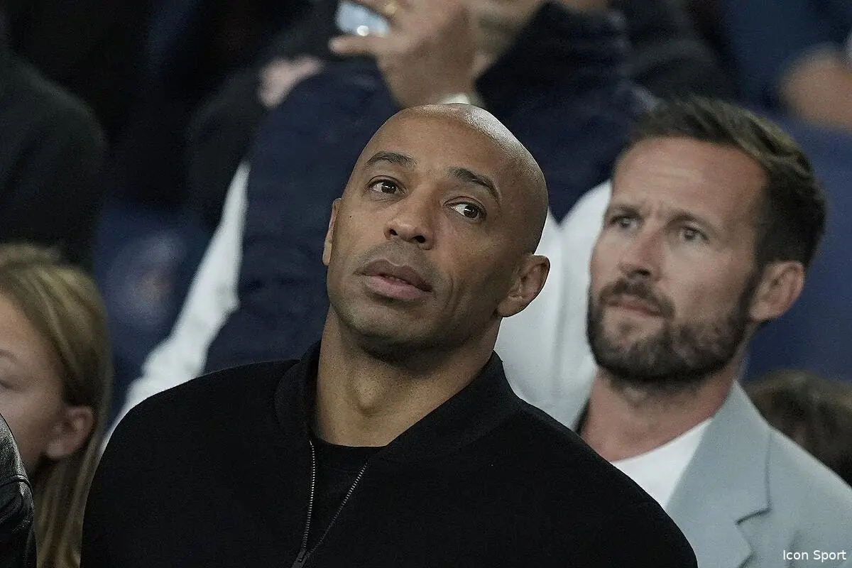 Thierry Henry est énervé après Barça-PSG