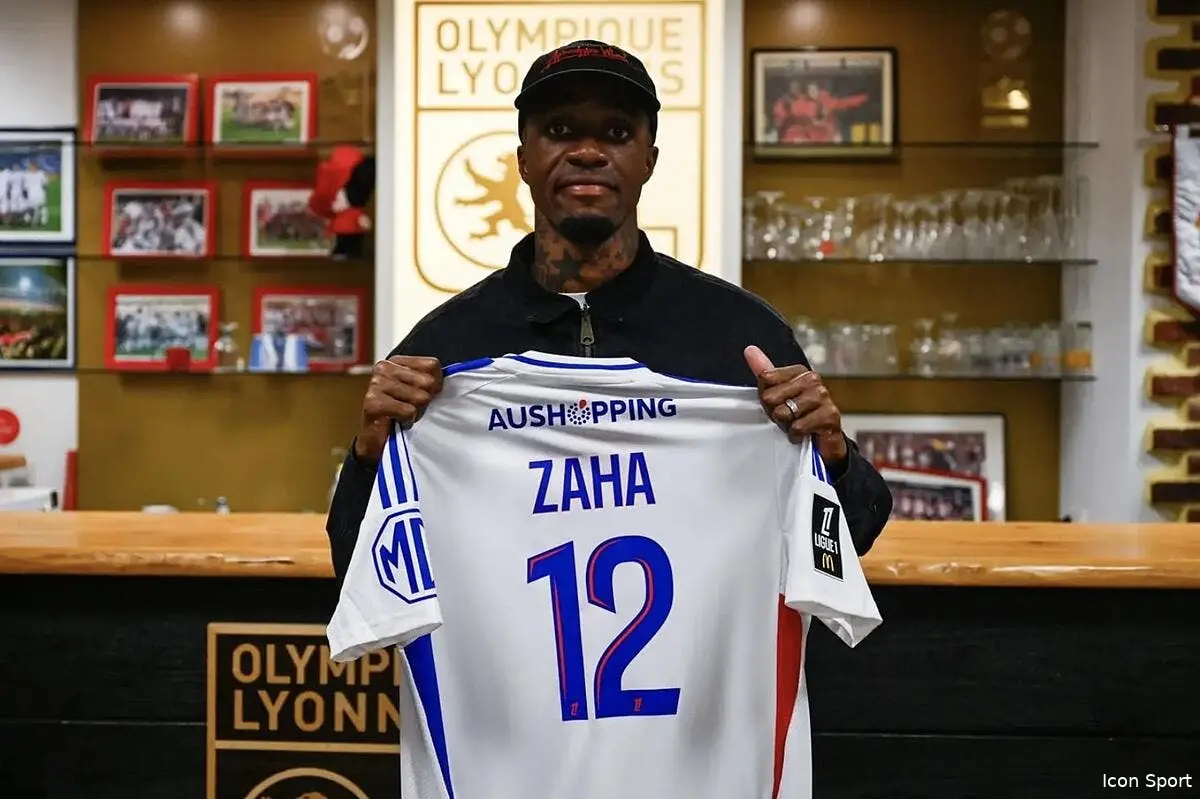 wilfried zaha a l ol textor a decide tout seul zaha 380609