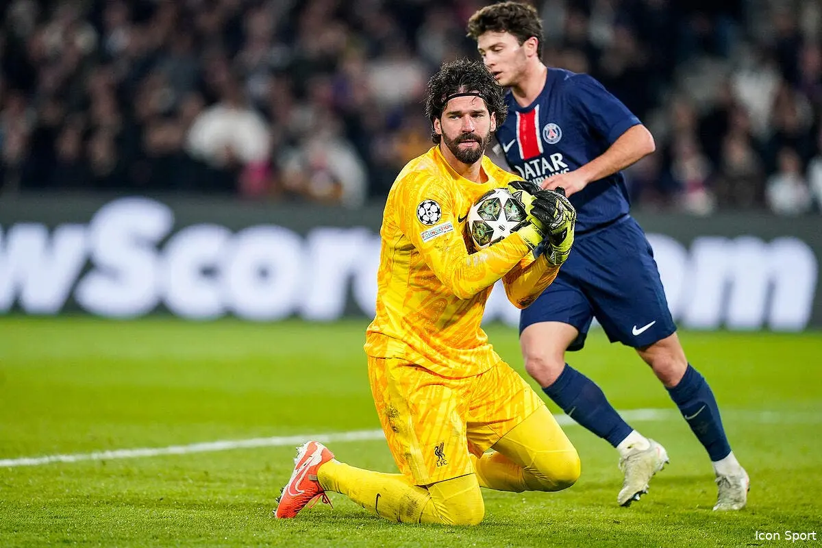 Alisson infranchissable, avec lui le PSG explosait Liverpool