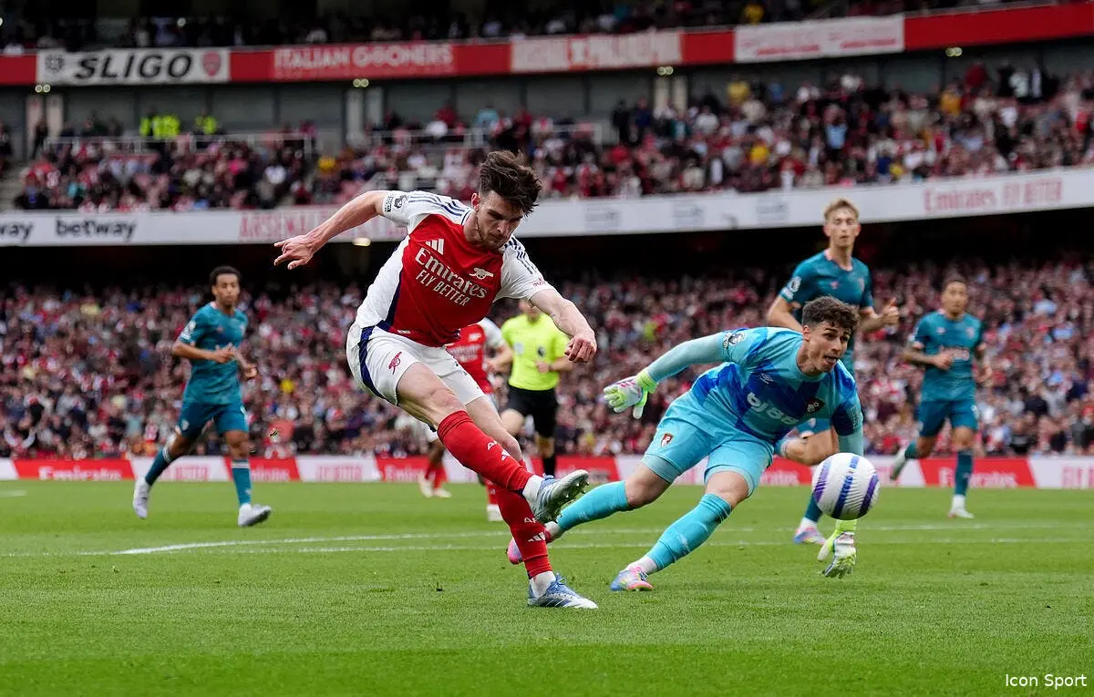 Ang : Arsenal battu à domicile avec son équipe-type