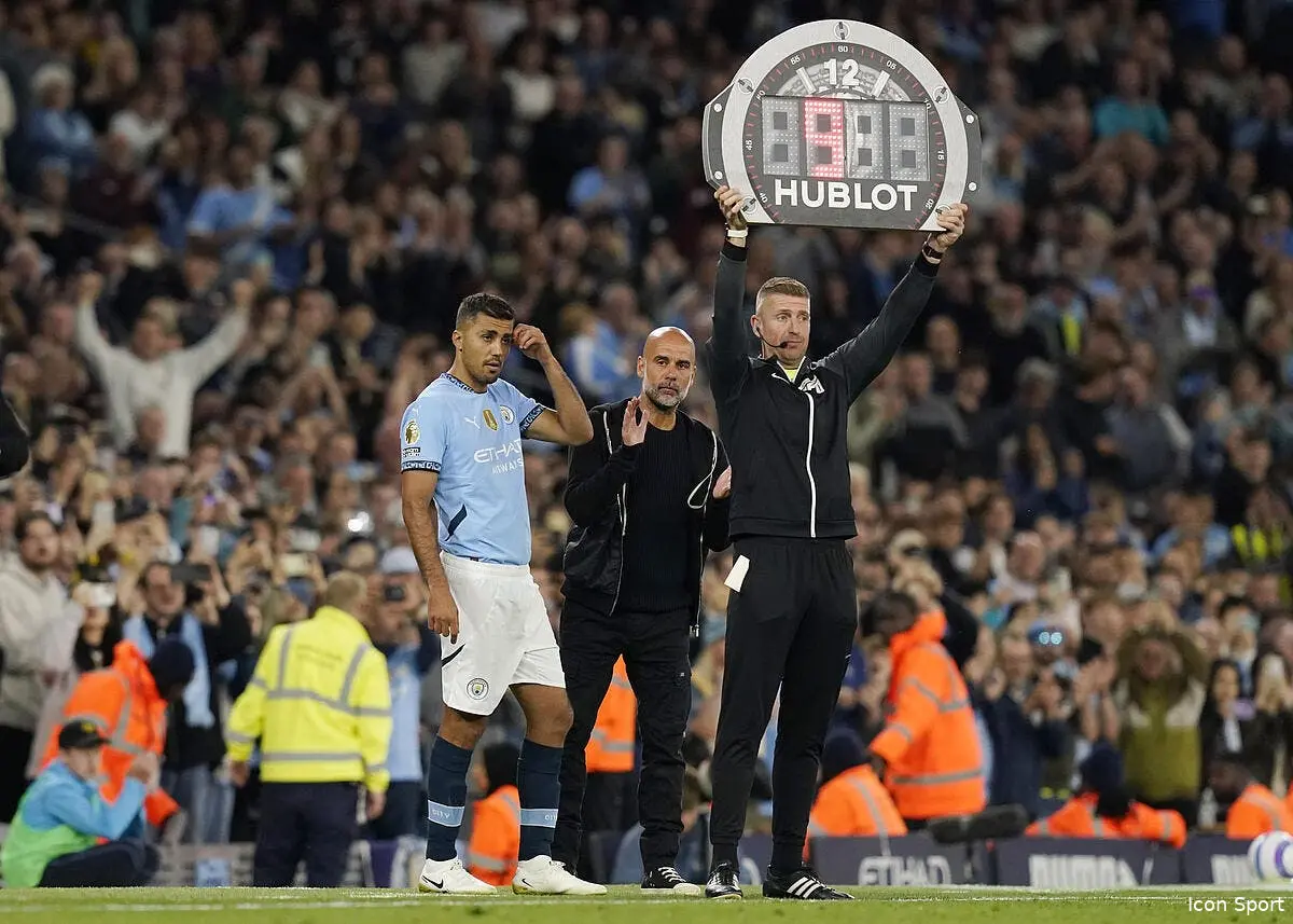 Ang : Rodri a fait son retour avec Manchester City (vidéo)
