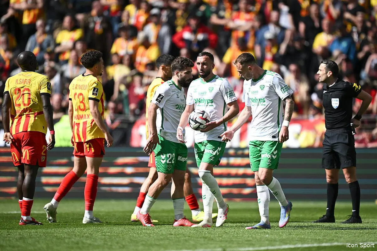 Battue à Lens, l’ASSE « reste fair play »